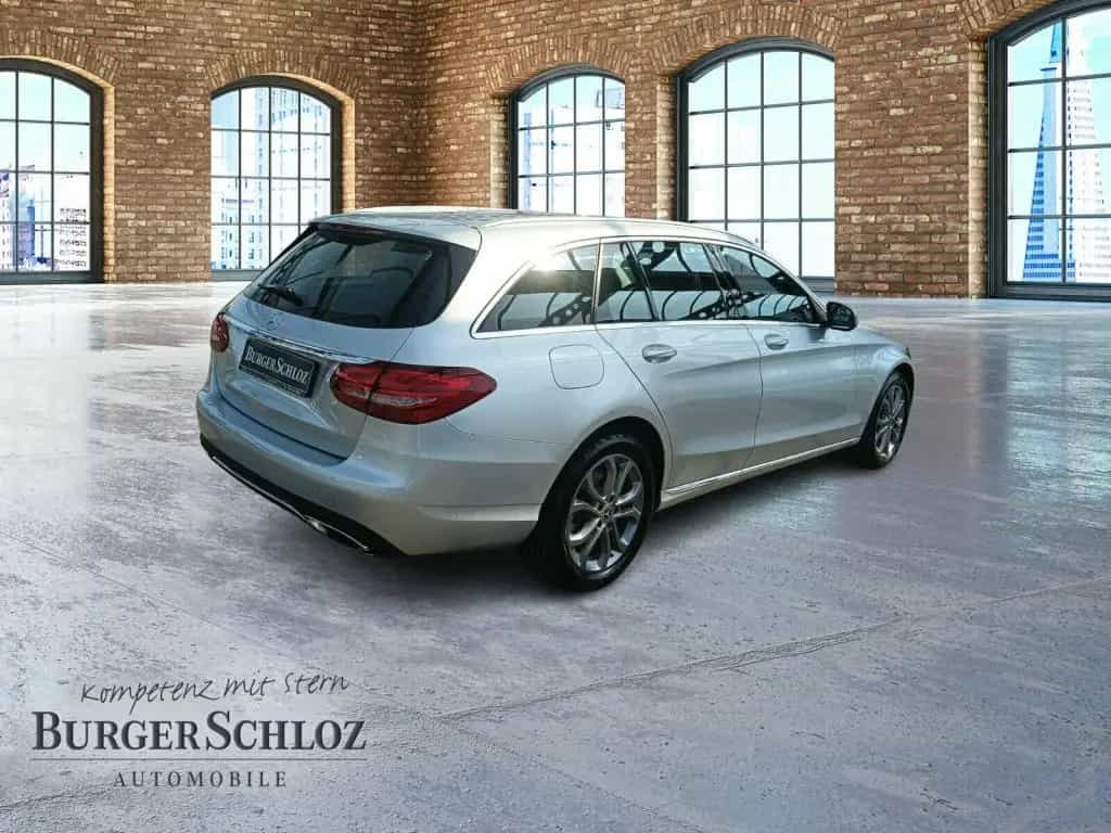Mercedes-Benz C-Class 200 4MATIC T-Modell 360 AUT HUD Kam. KeyLess 07/2017-photo-2