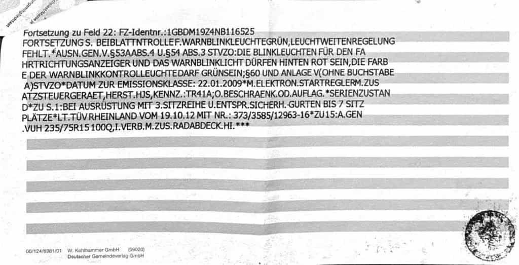 Chevrolet Chevy Astro Van Hochdach Overland | Höhergeleg 04/1992-photo-12