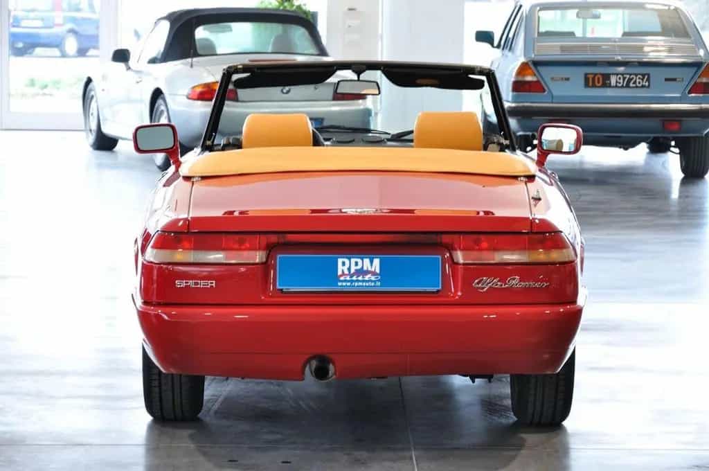 Alfa Romeo Spider 1.6 Carburatori cerchi 15 poll 01/1992-photo-3