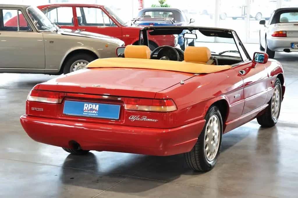 Alfa Romeo Spider 1.6 Carburatori cerchi 15 poll 01/1992-photo-4
