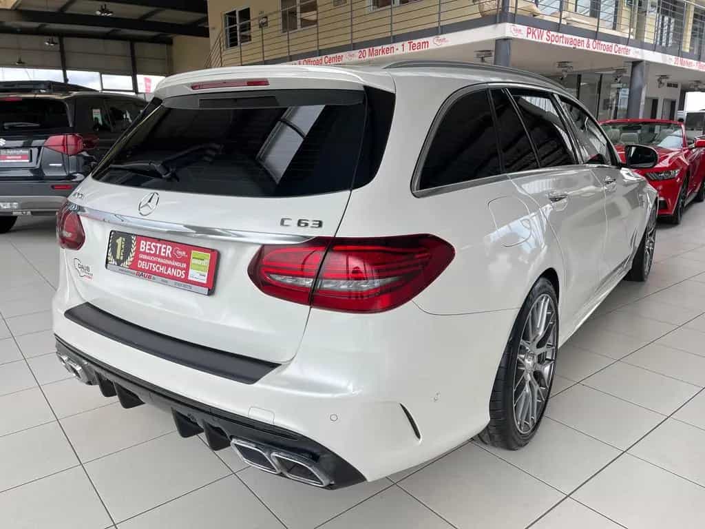 Mercedes-Benz C 63 AMG T-Modell+Automatik+Pano+Navi+Nappa+LED+ 05/2018-photo-4