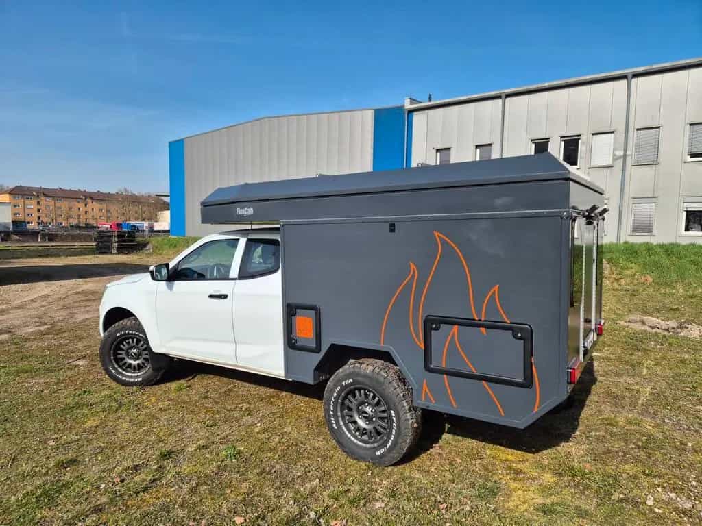 Isuzu D-Max Wohnkabine reisefertig in Bestzustand 01/2023-photo-1