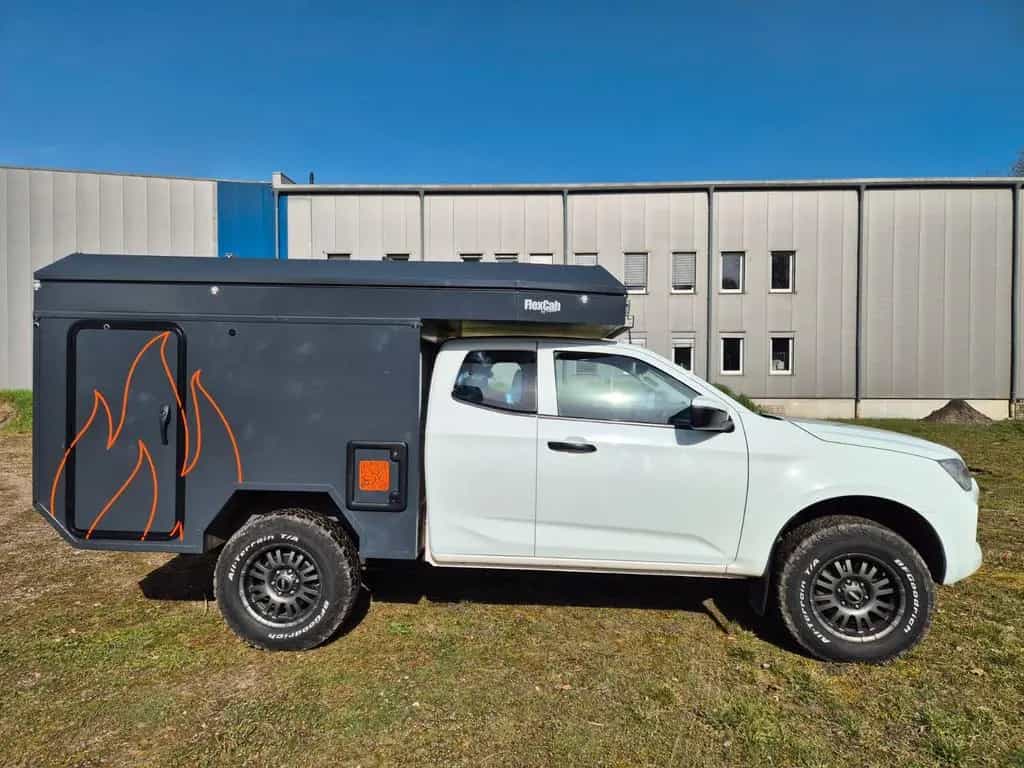 Isuzu D-Max Wohnkabine reisefertig in Bestzustand 01/2023-photo-3