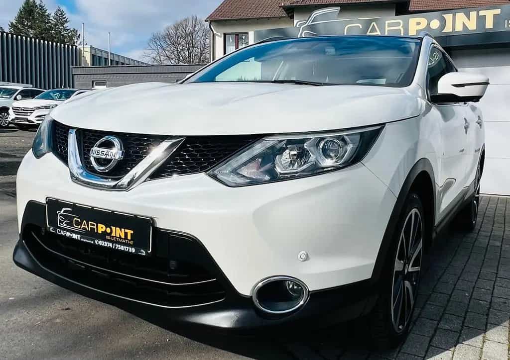 Nissan Tekna Pano Leder Cam Standhzg. 360° Navi AHK 10/2015-photo-14