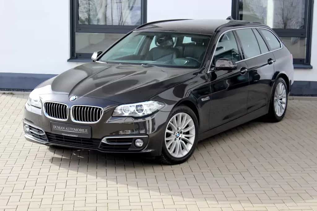 BMW 5 Series 520d Touring Luxury Line *LEDER NAVI KAMERA HUD* 03/2015-photo-0