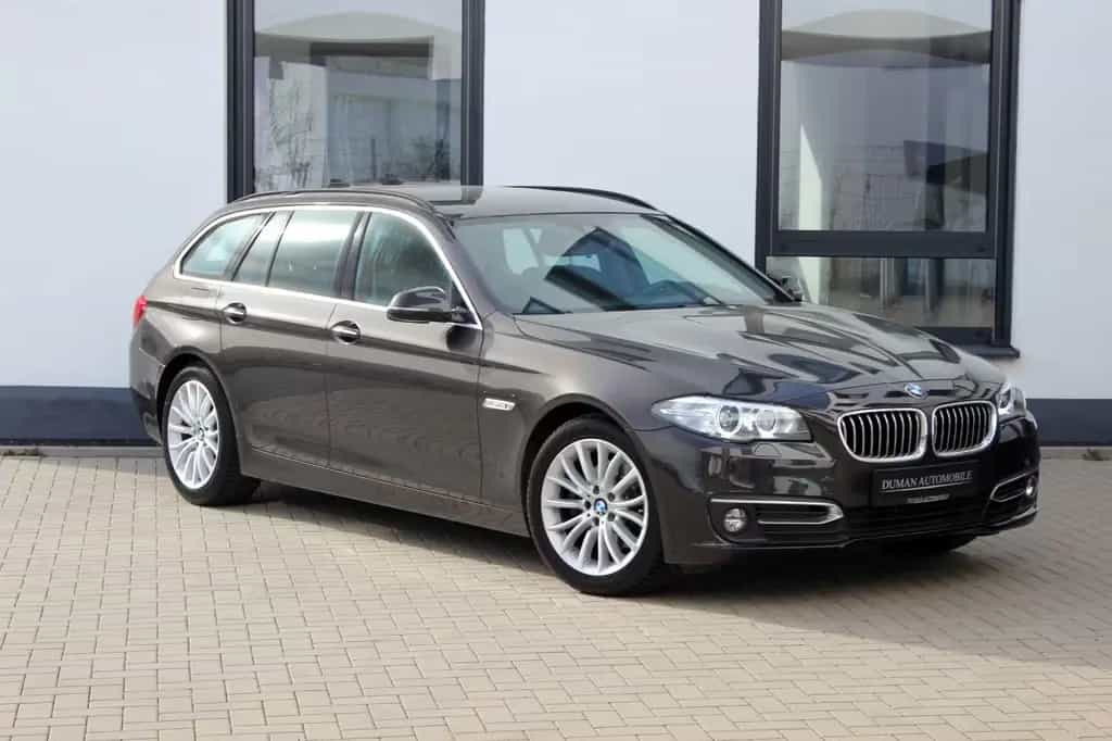 BMW 5 Series 520d Touring Luxury Line *LEDER NAVI KAMERA HUD* 03/2015-photo-2