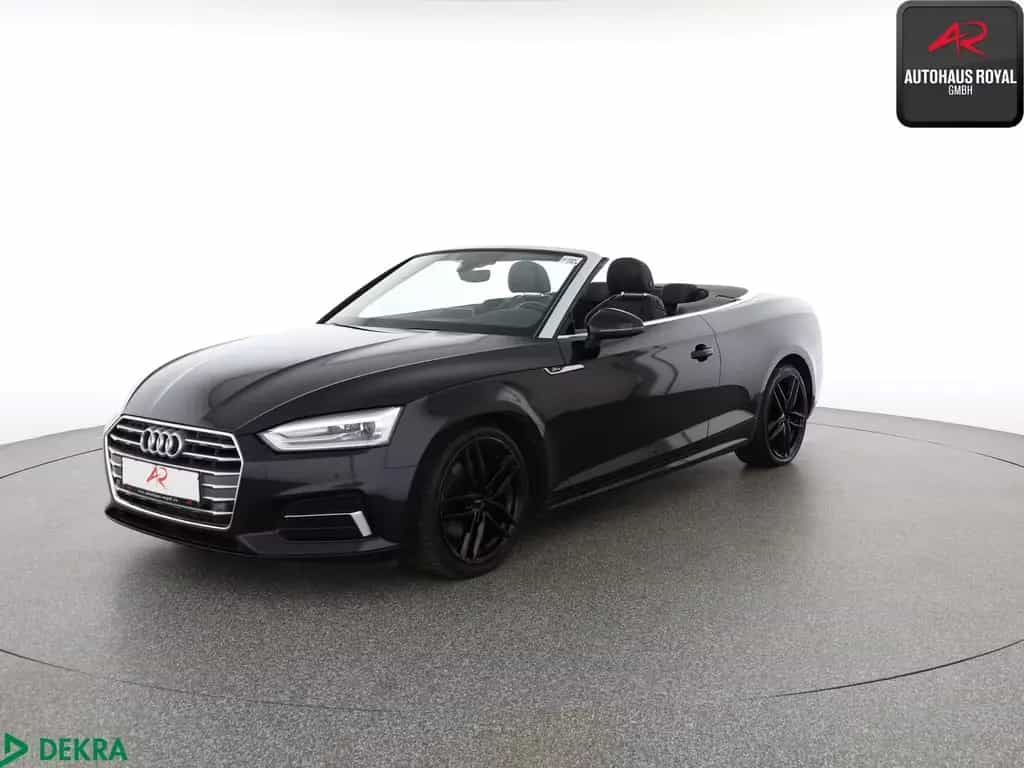 Audi A5 Cabrio 40 TFSI S LINE VIRTUAL,KEYLESS,CARPLAY 04/2019-photo-0