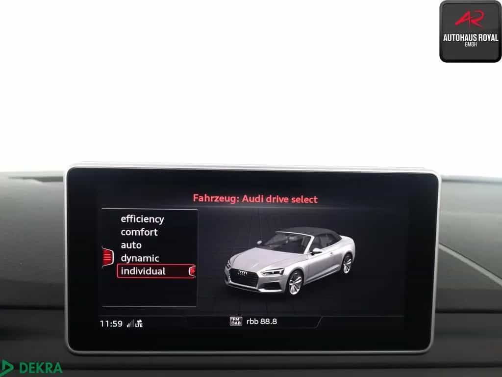 Audi A5 Cabrio 40 TFSI S LINE VIRTUAL,KEYLESS,CARPLAY 04/2019-photo-20
