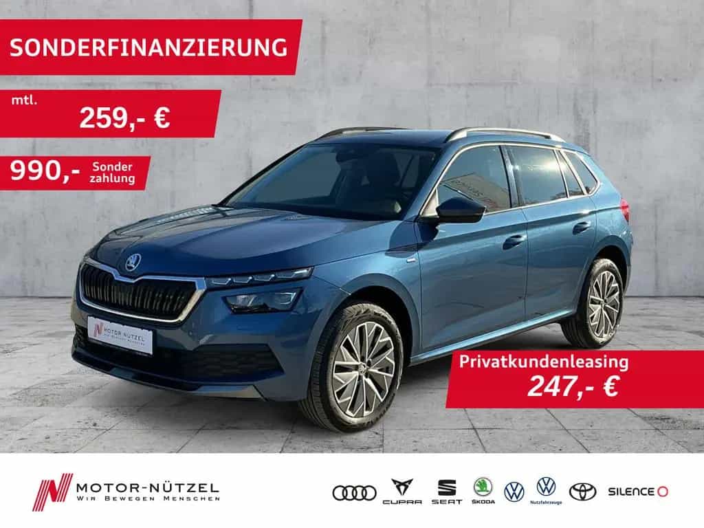 Skoda Kamiq 1.5 TSI DSG CLEVER LED+NAV+APP+SHZ+AHK+RFK 12/2021-photo-0