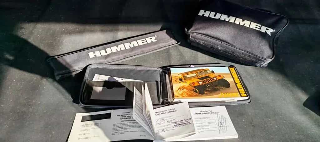 Hummer H1 6.5 TD Hardtop Pickup / Sammlerzustand 04/2000-photo-10