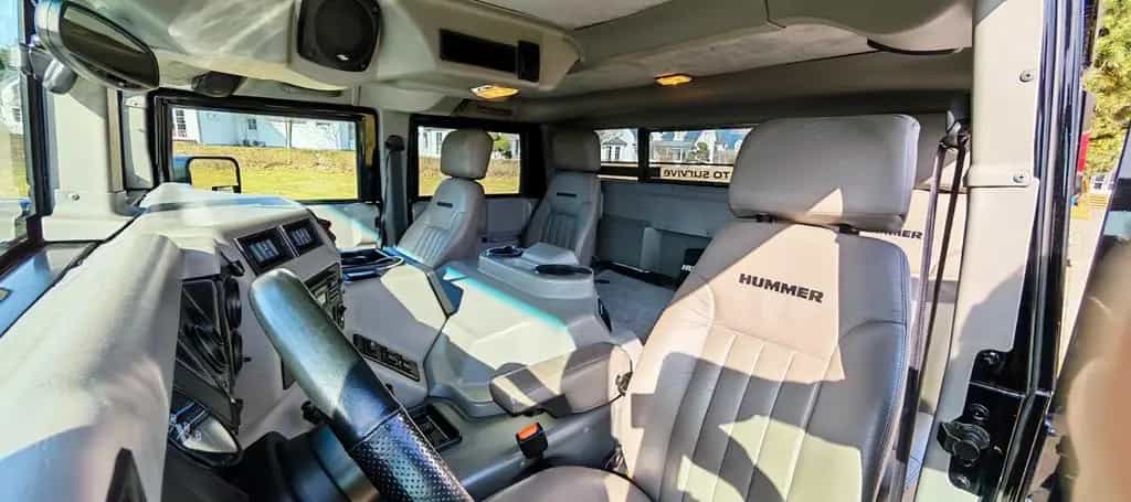 Hummer H1 6.5 TD Hardtop Pickup / Sammlerzustand 04/2000-photo-4
