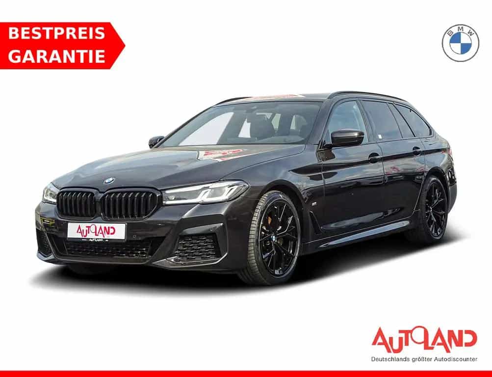 BMW 5 Series 520d Touring Aut. M-Paket LED Navi Kamera Leder 02/2023-photo-0