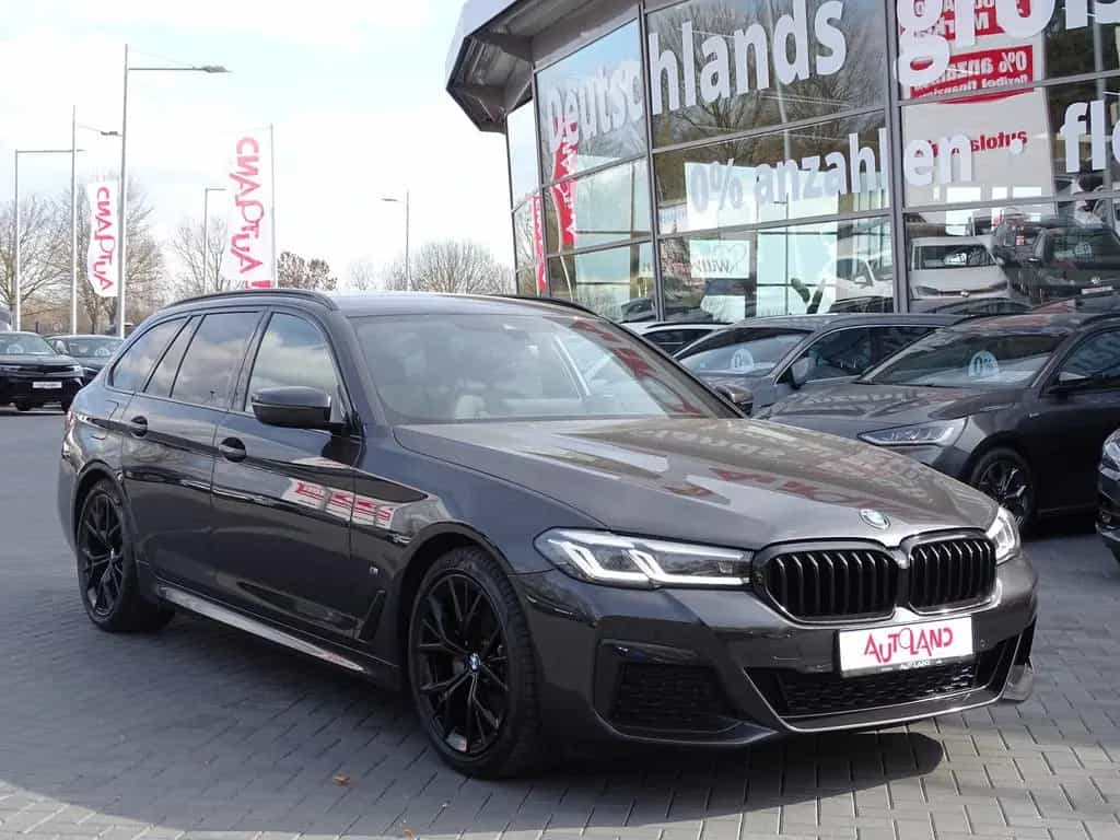 BMW 5 Series 520d Touring Aut. M-Paket LED Navi Kamera Leder 02/2023-photo-5