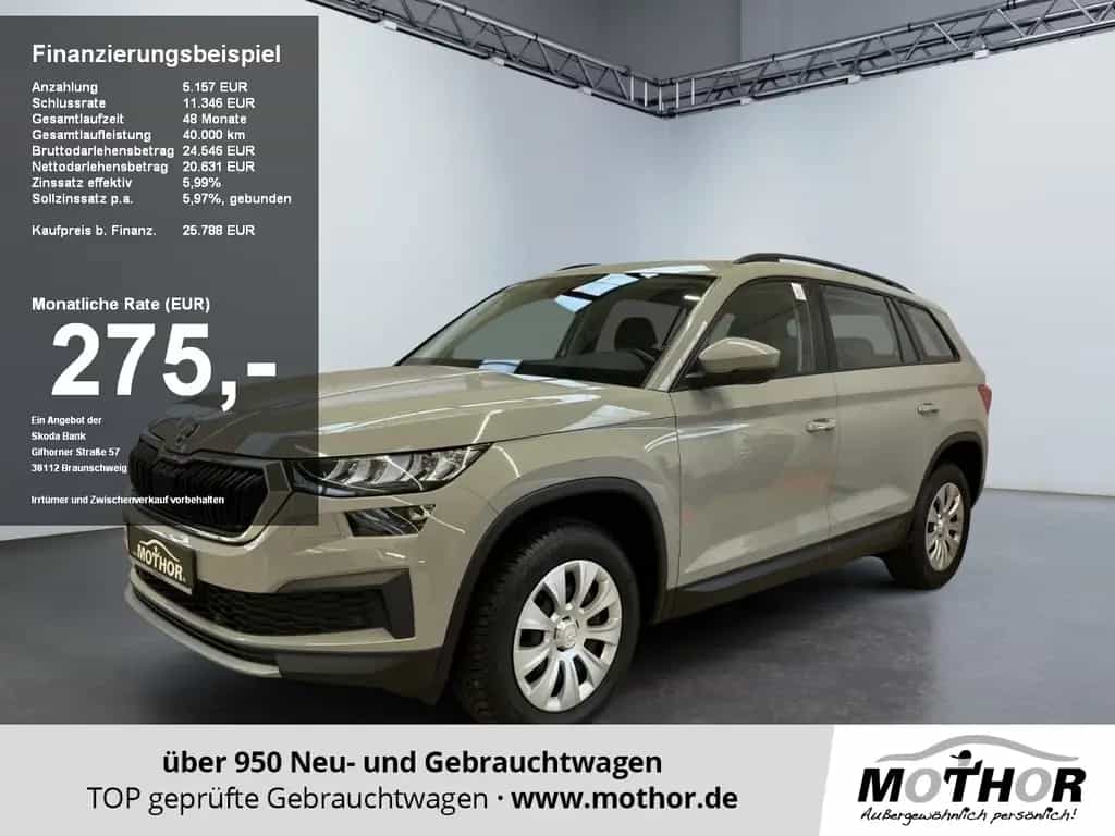 Skoda Kodiaq Active 1.5 TSI Einparkhilfe Sitzheizung 03/2022-photo-0