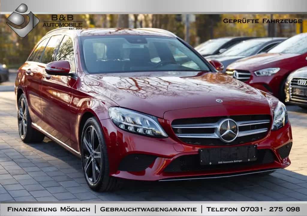 Mercedes-Benz C-Class 200T Avantgarde NAVI/SHZ/AHK/360° 06/2020-photo-2