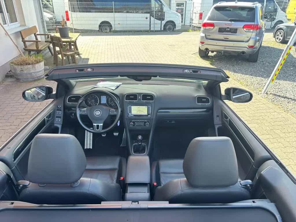 Volkswagen Golf VI Cabriolet=Leder-Xenon-Kamera-Navi-= 06/2011-photo-9