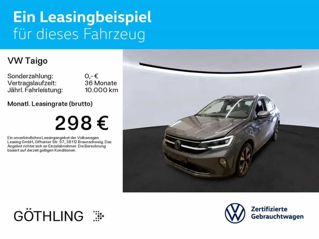 Volkswagen Taigo Style 1.5 TSI DSG*AHK*KAM*SHZ*LED*CLIMATRO 12/2022-photo-1