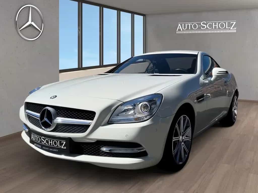 Mercedes-Benz SLK 250 CDI AIRSCARF+LEDER NAPPA+NAVI+SHZ+17ZOLL 10/2012-photo-0