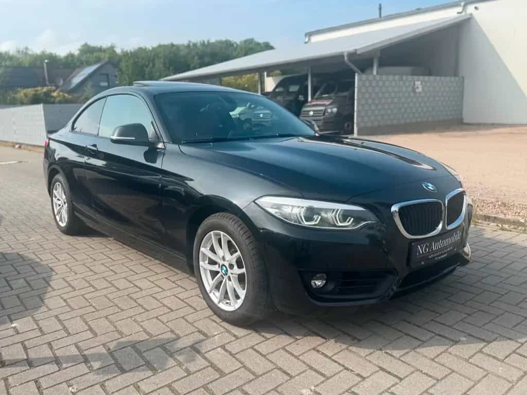 BMW 218 i Coupe Auto. *Cam*Vollleder*Schiebedach*Navi 06/2018-photo-1