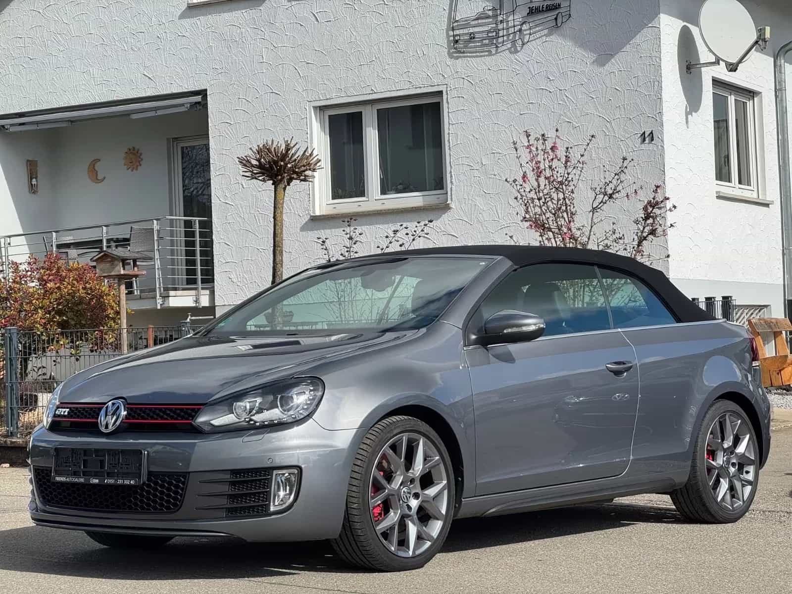 Volkswagen Golf 6 GTI Cabriolet 2.0*GARANTIE*8-FACH*AHK*KAM 03/2015-photo-3