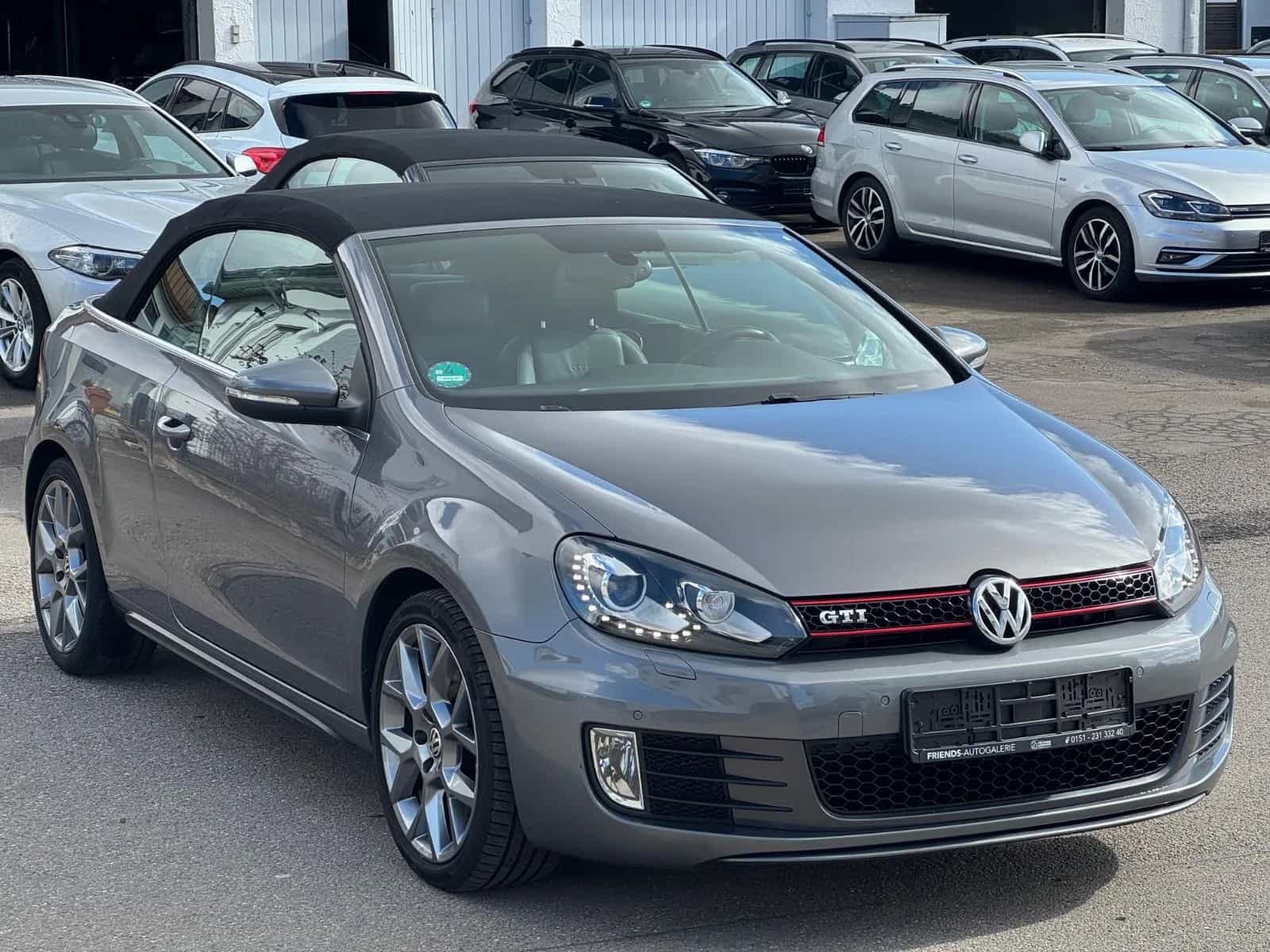 Volkswagen Golf 6 GTI Cabriolet 2.0*GARANTIE*8-FACH*AHK*KAM 03/2015-photo-5