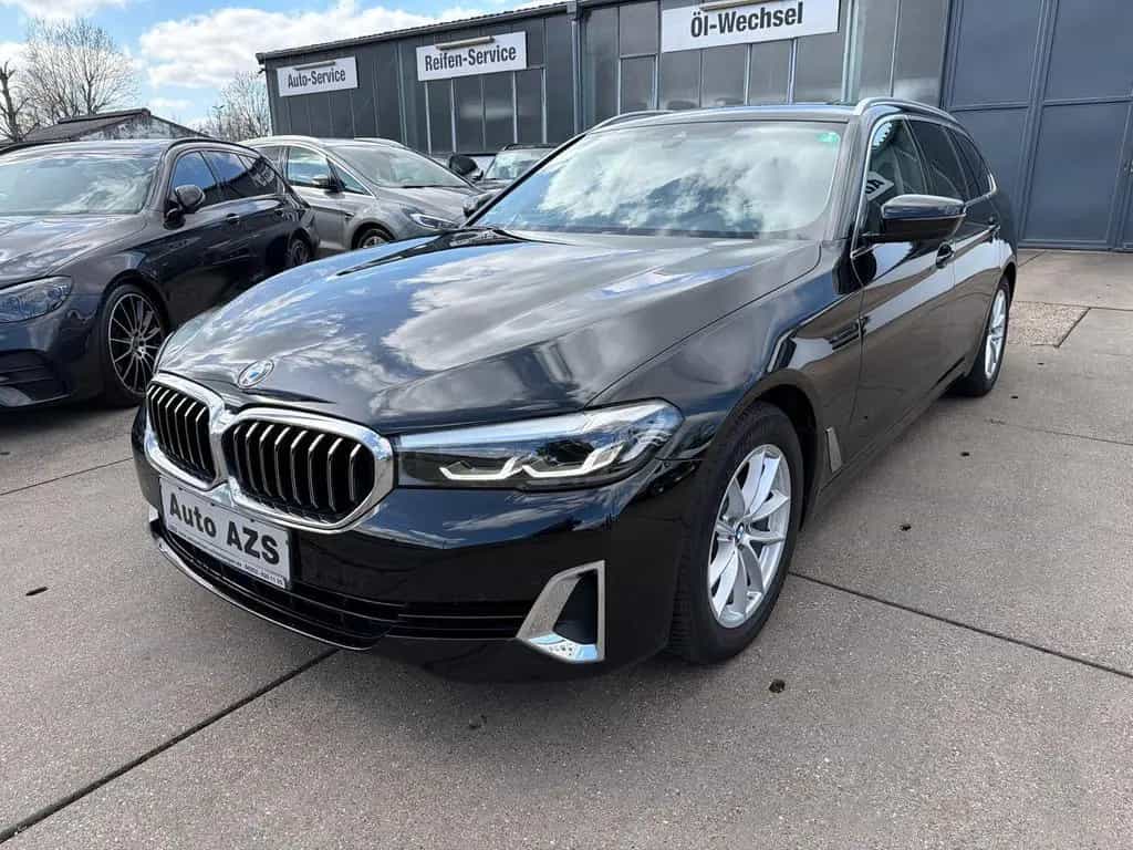 BMW 5 Series 520d Luxury Line/1.Hd/NAVI/AMBIENTE/HOLZ/LED/SHZ 10/2021-photo-1
