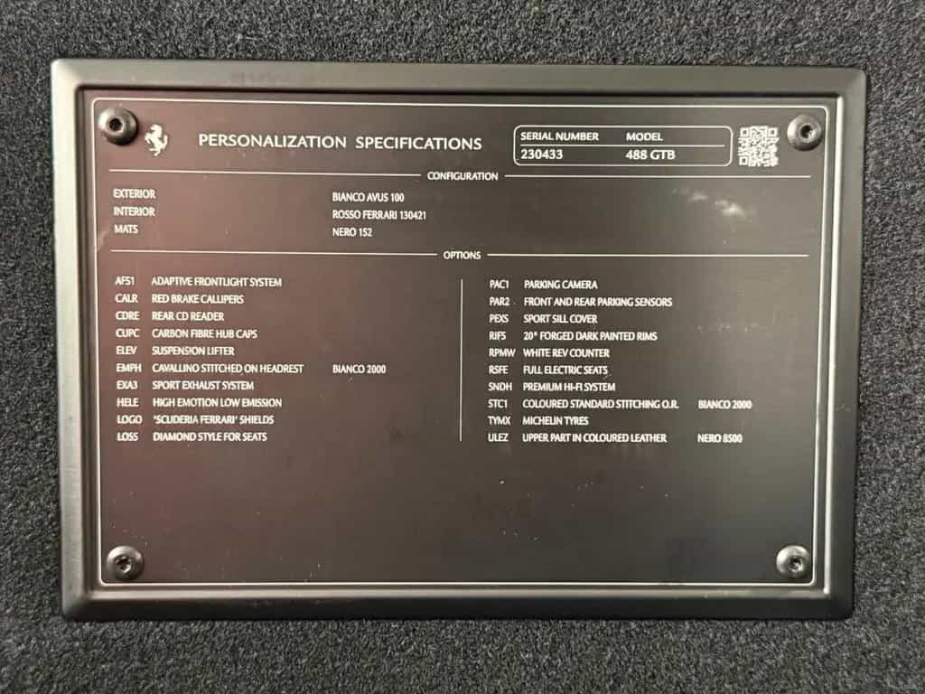 Ferrari 488 GTB *Lift*JBL*Kam.* 09/2017-photo-16