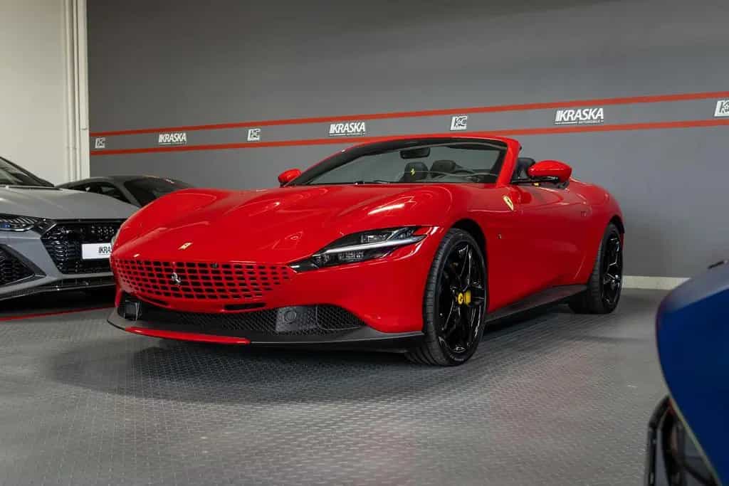 Ferrari Roma Spider AFS3 360° HIFI-Sound Daytona-Seats 02/2025-photo-8