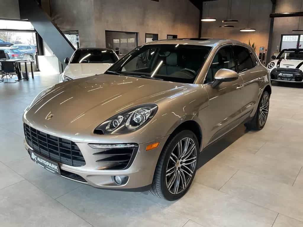 Porsche Macan S Kamera Keyless Leder Navi Pano Xenon 21" 07/2017-photo-0