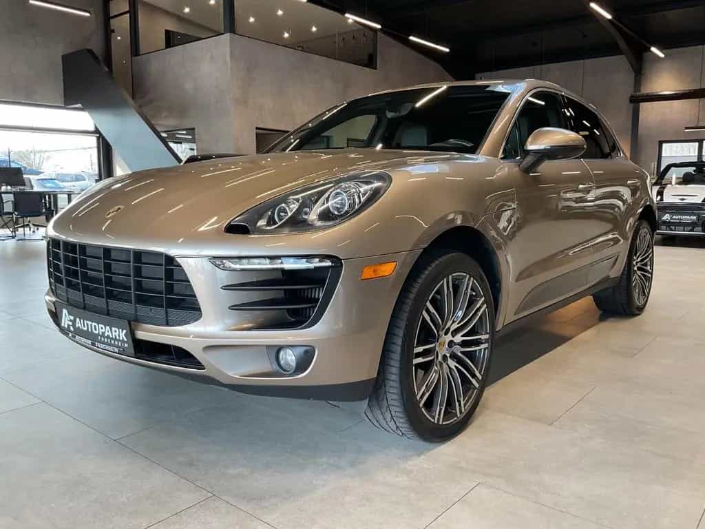 Porsche Macan S Kamera Keyless Leder Navi Pano Xenon 21" 07/2017-photo-18