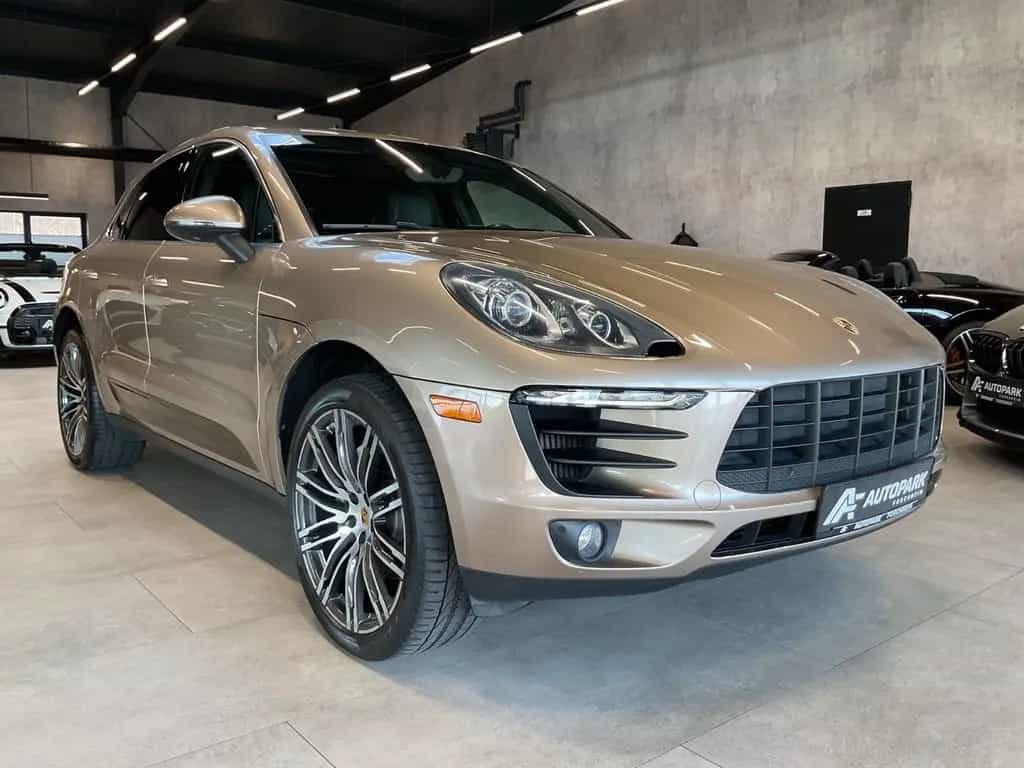 Porsche Macan S Kamera Keyless Leder Navi Pano Xenon 21" 07/2017-photo-19