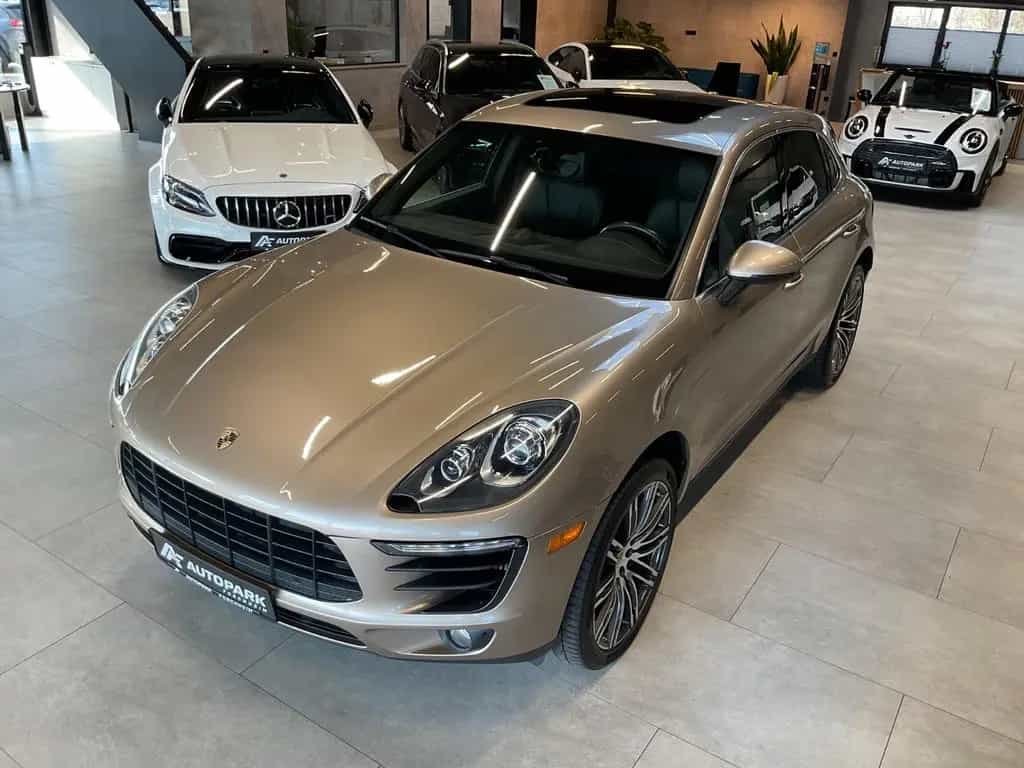 Porsche Macan S Kamera Keyless Leder Navi Pano Xenon 21" 07/2017-photo-22