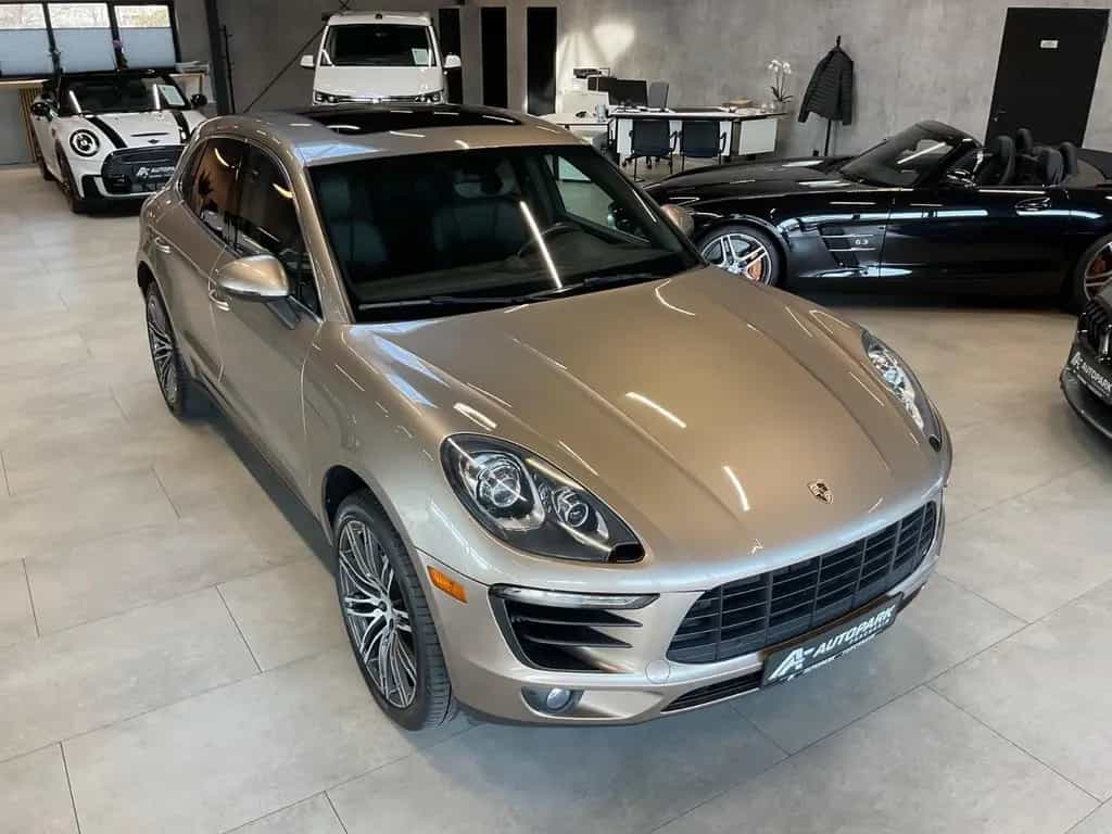 Porsche Macan S Kamera Keyless Leder Navi Pano Xenon 21" 07/2017-photo-24