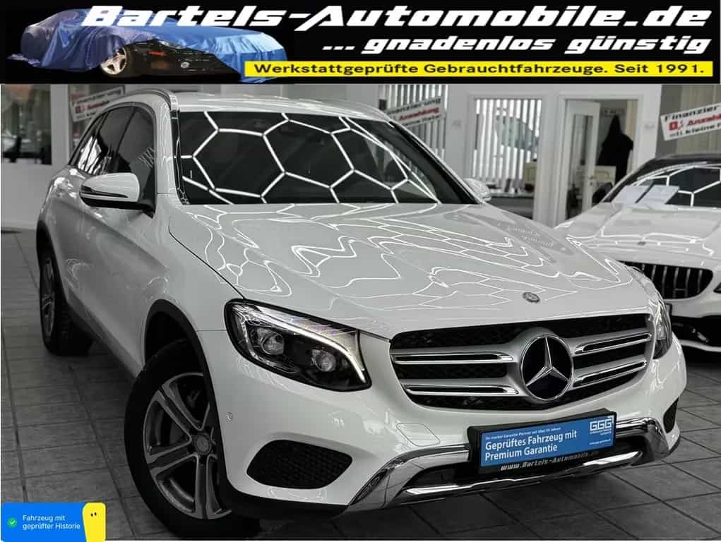 Mercedes-Benz GLC 220 d 4Matic, LED, Leder, Navi, 9G, ILS, AHK 10/2015-photo-0