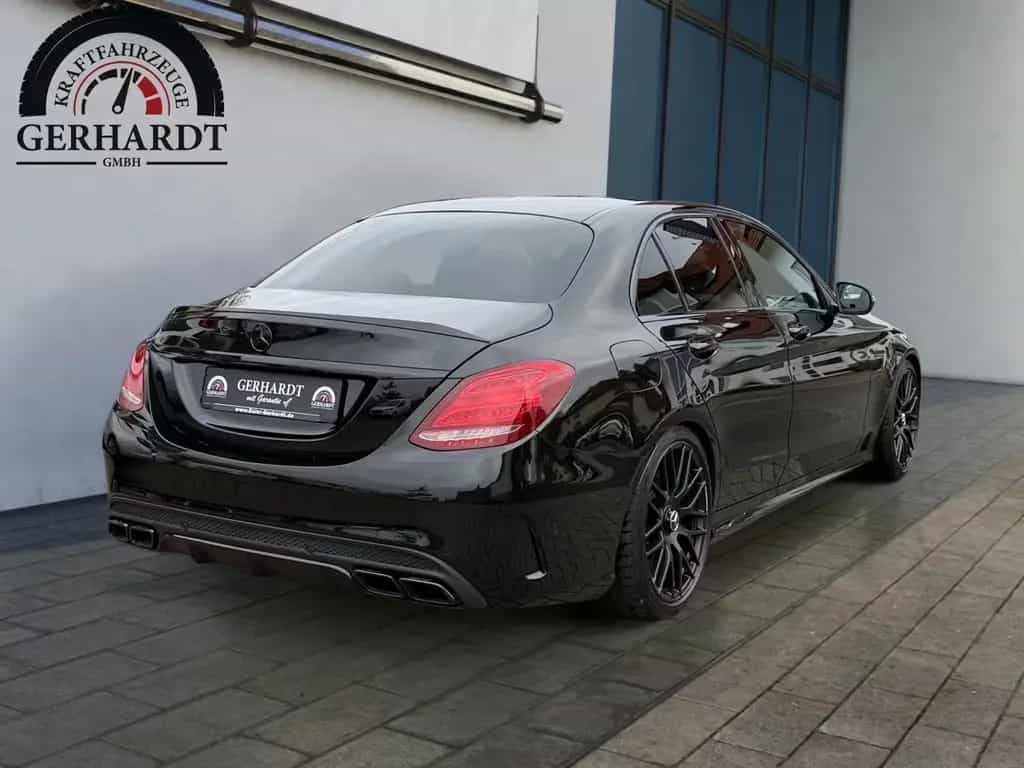 Mercedes-Benz C 63 AMG Limo.*NIGHT*BURMESTER*KLAPPE*PANO*CAM* 05/2017-photo-4