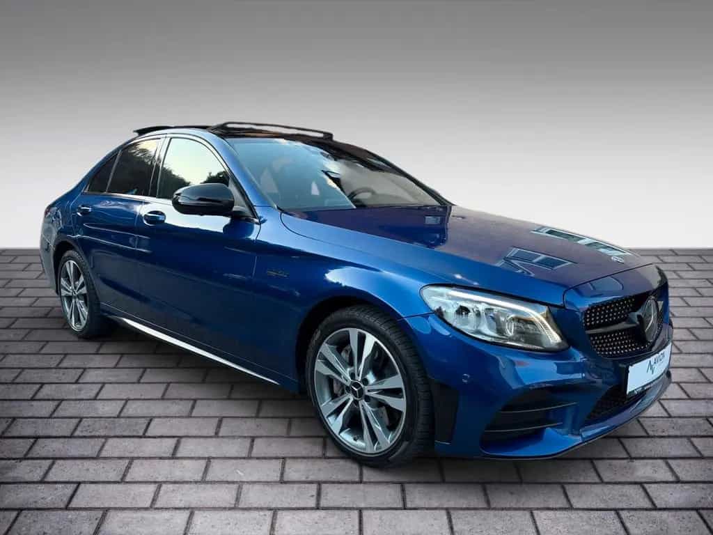 Mercedes-Benz C-Class 400 4Matic AMG LINE/BURMESTER/MEM/360/SHZ/ACC 12/2018-photo-2
