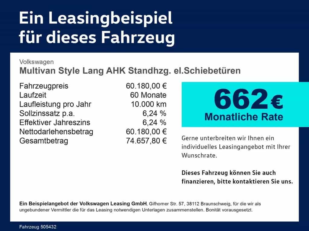 Volkswagen Multivan Style Lang AHK Standhzg Bluetooth Navi 02/2025-photo-3