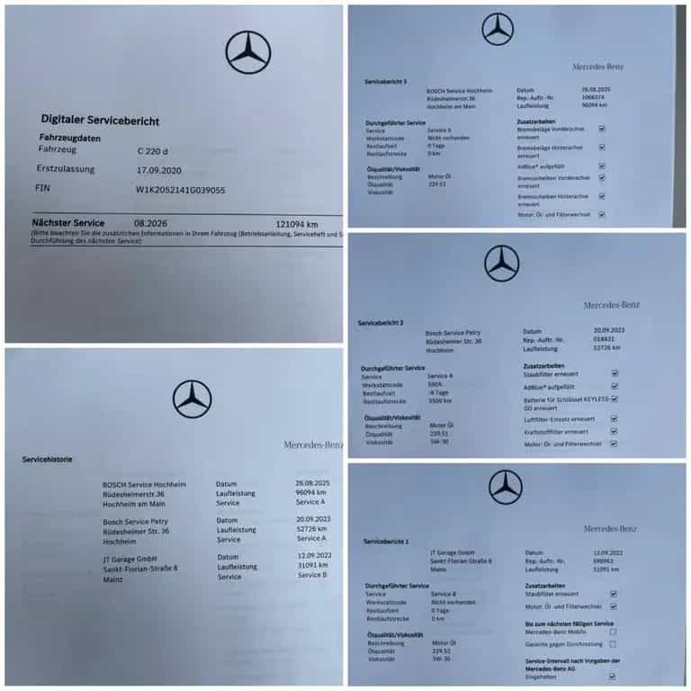 Mercedes-Benz C-Class 220 D T 9G-TRONIC*KAMERA*AHK*CARPLAY*KLIMA*PDC 09/2020-photo-8