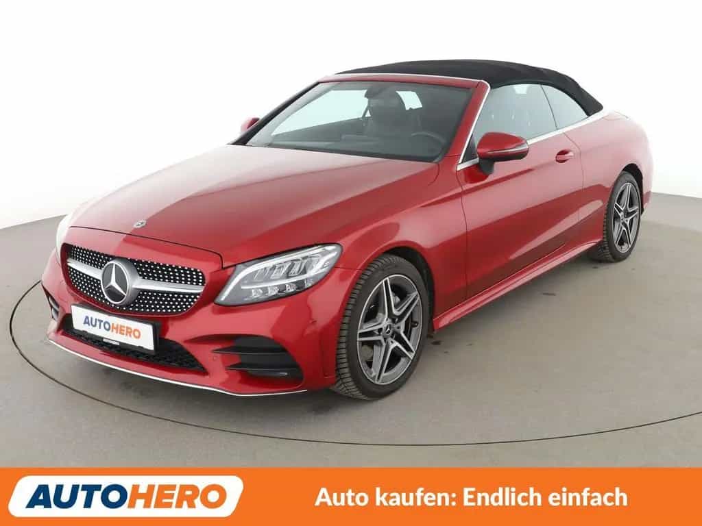 Mercedes-Benz C-Class 180 AMG Line Aut.*NAVI*CAM*LED*PDC*SHZ*AHK* 09/2018-photo-0