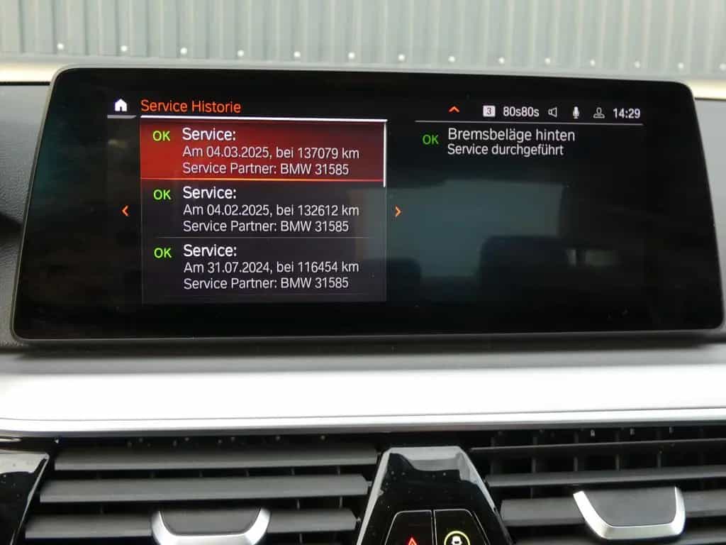 BMW 5 Series 520d xDrive LED Leder Navi Kamera 1-Hand Facelif 10/2020-photo-10