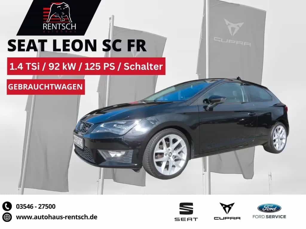 Seat Leon SC FR 1.4TSI *VOLL-LED*SHZ*EPH-HI*TEMP* 11/2015-photo-0