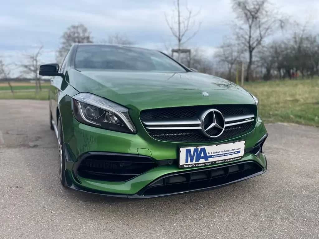 Mercedes-Benz A 45 AMG 4m Pano Navi KeyGo Perf.-Abgas. Nightp. 12/2016-photo-0