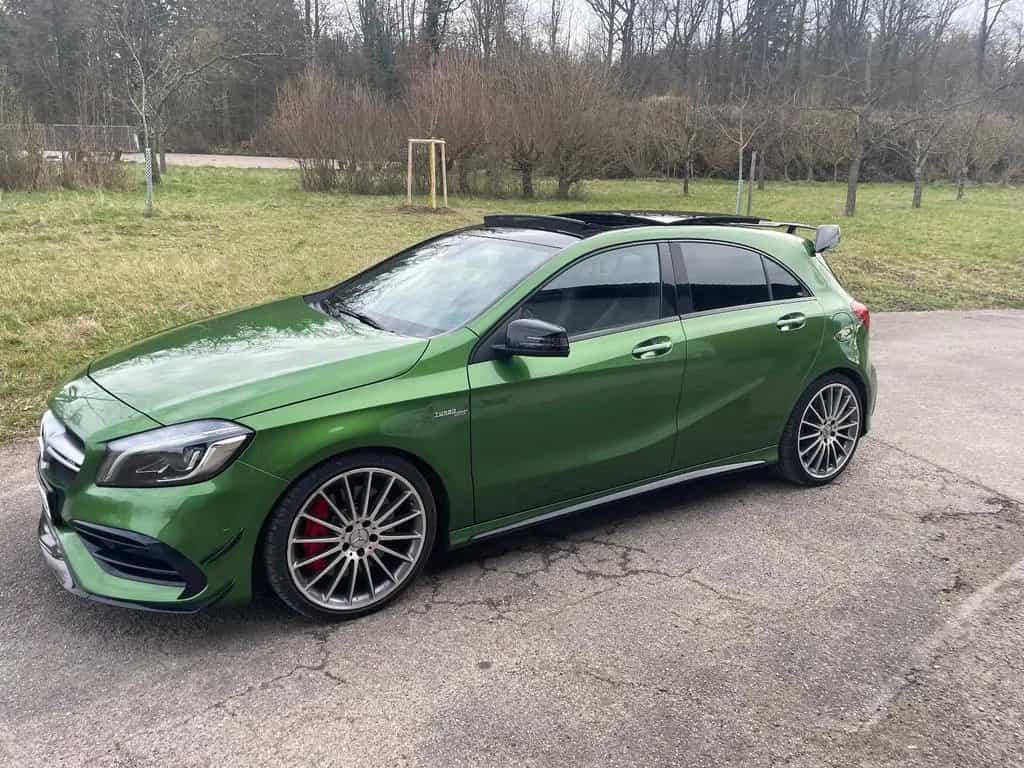 Mercedes-Benz A 45 AMG 4m Pano Navi KeyGo Perf.-Abgas. Nightp. 12/2016-photo-11