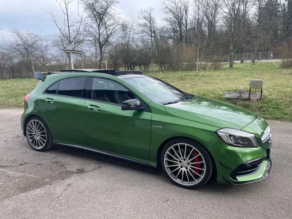 Mercedes-Benz A 45 AMG 4m Pano Navi KeyGo Perf.-Abgas. Nightp. 12/2016-photo-7