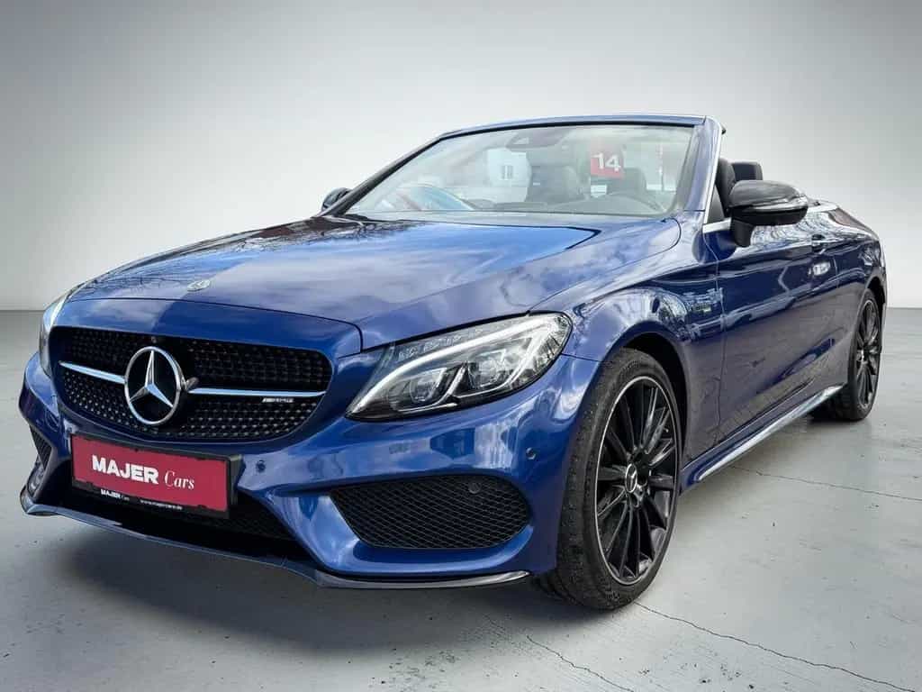 Mercedes-Benz C-Class 43 AMG Cabrio 4Matic Night Edition*LED*360KAM 08/2017-photo-0