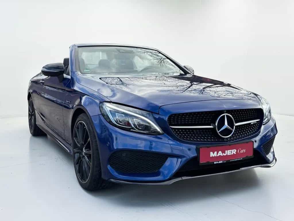 Mercedes-Benz C-Class 43 AMG Cabrio 4Matic Night Edition*LED*360KAM 08/2017-photo-2