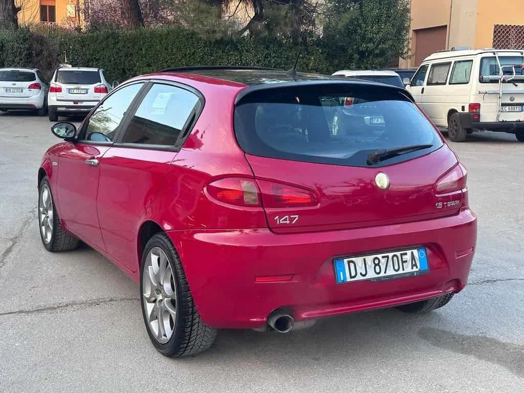 Alfa Romeo 147 1.6 16V TS 5 porte Exclusive solo 05/2007-photo-4