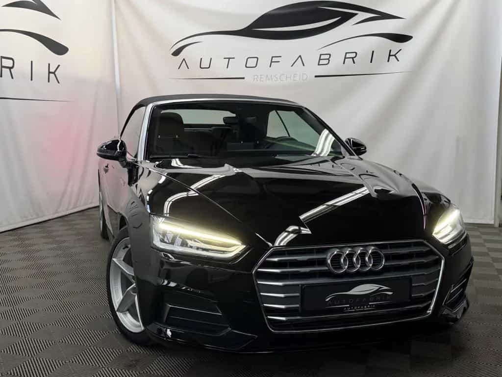 Audi A5 *Cabriolet*Sport*2.HAND*LEDER*LED*KESSY*PDC* 11/2017-photo-1