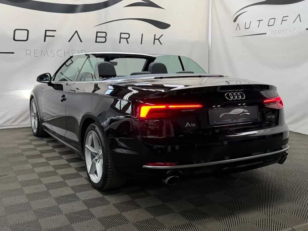 Audi A5 *Cabriolet*Sport*2.HAND*LEDER*LED*KESSY*PDC* 11/2017-photo-10
