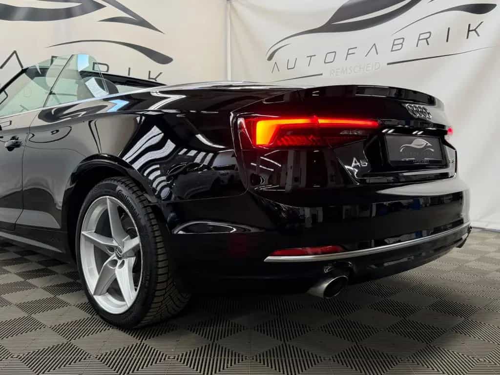 Audi A5 *Cabriolet*Sport*2.HAND*LEDER*LED*KESSY*PDC* 11/2017-photo-11
